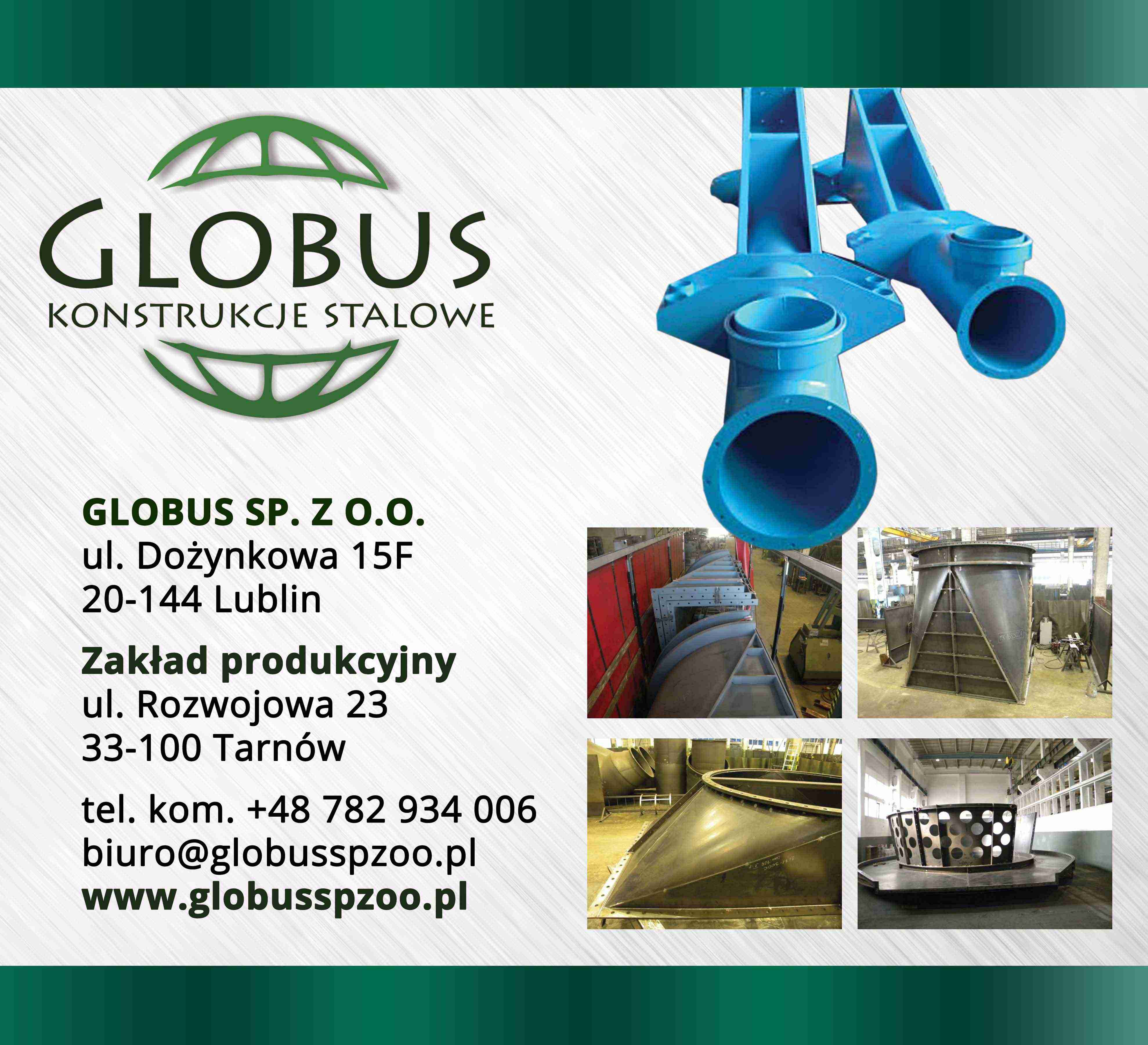 GLOBUS sp. z o.o. Zakład Produkcyjny - walcowanie blach TARNÓW walcowanie blach TARNÓW